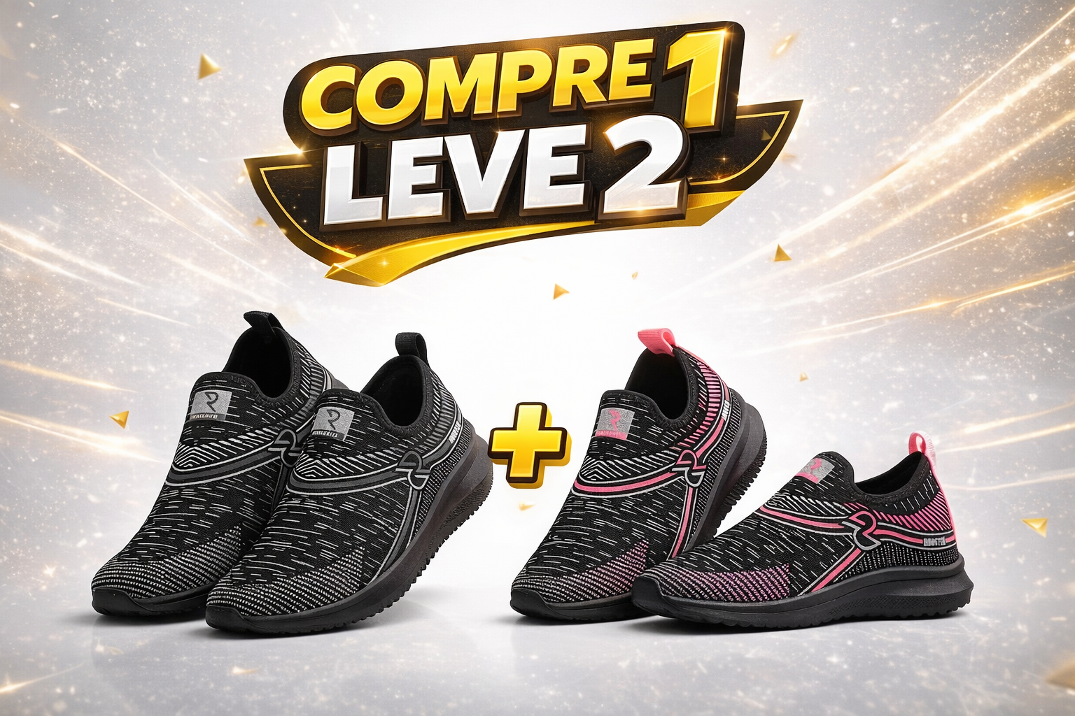 Tênis Confortável  Unissex Ravi Confort  - Laçamento