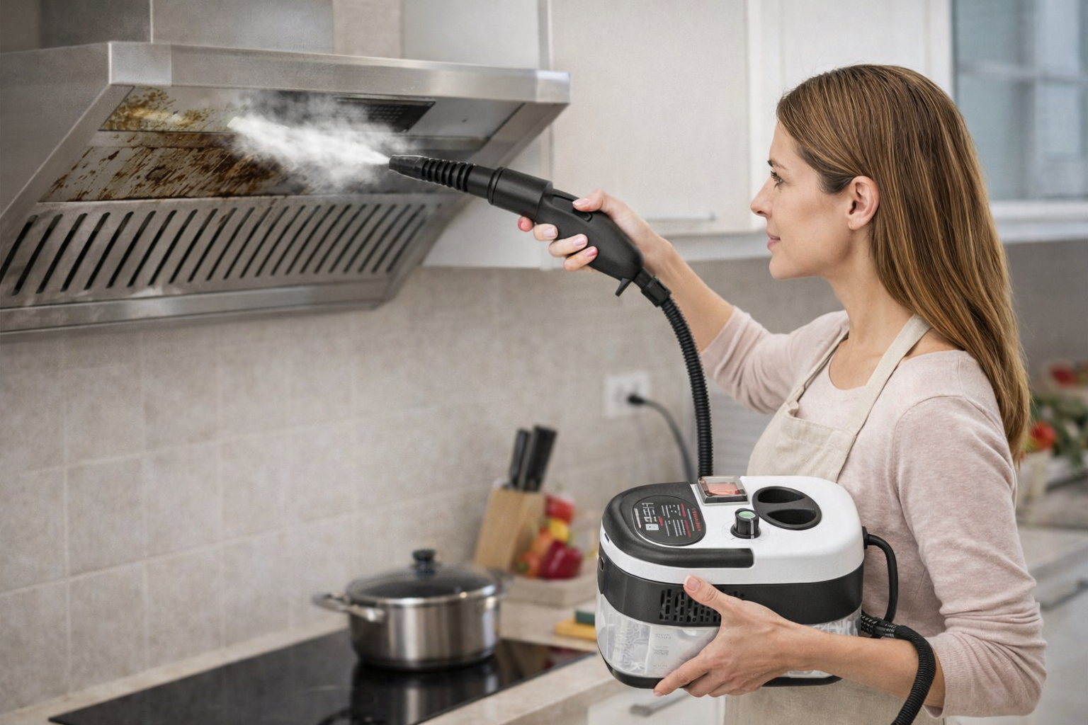 Vaporizador e Higienizador Profissional 6 em 1