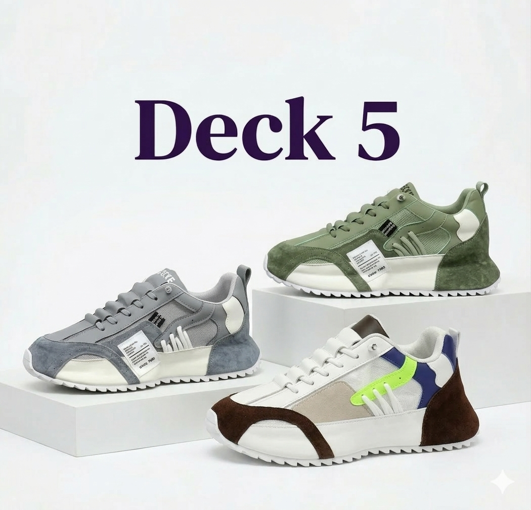 Tenis Masculino Deck 5 Lançamento 2026