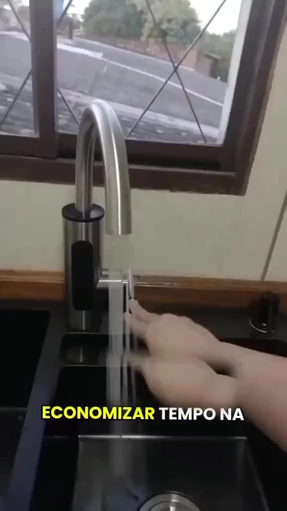 Torneira Elétrica  Para Cozinha Banheiro Com Visor