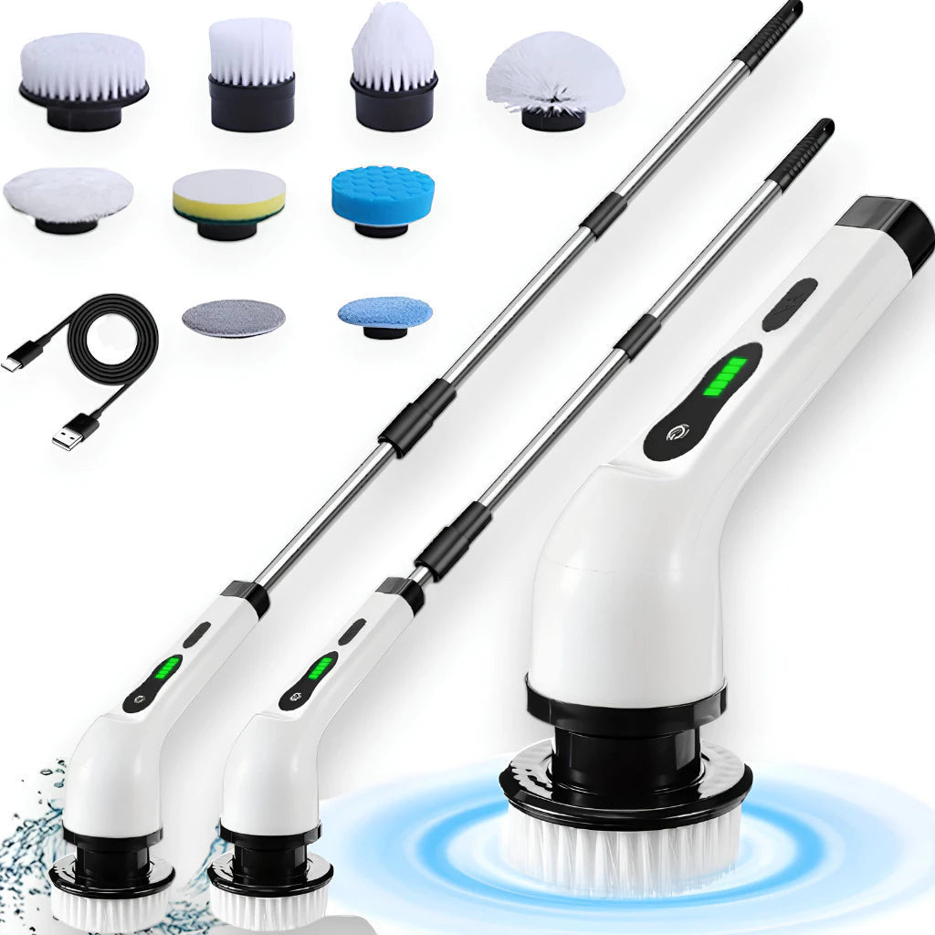 Esfregão Elétrico Sem fio Escova De Limpeza Pesada