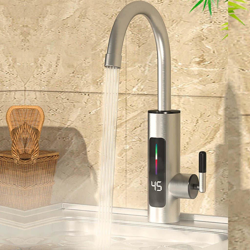 Torneira Elétrica  Para Cozinha Banheiro Com Visor